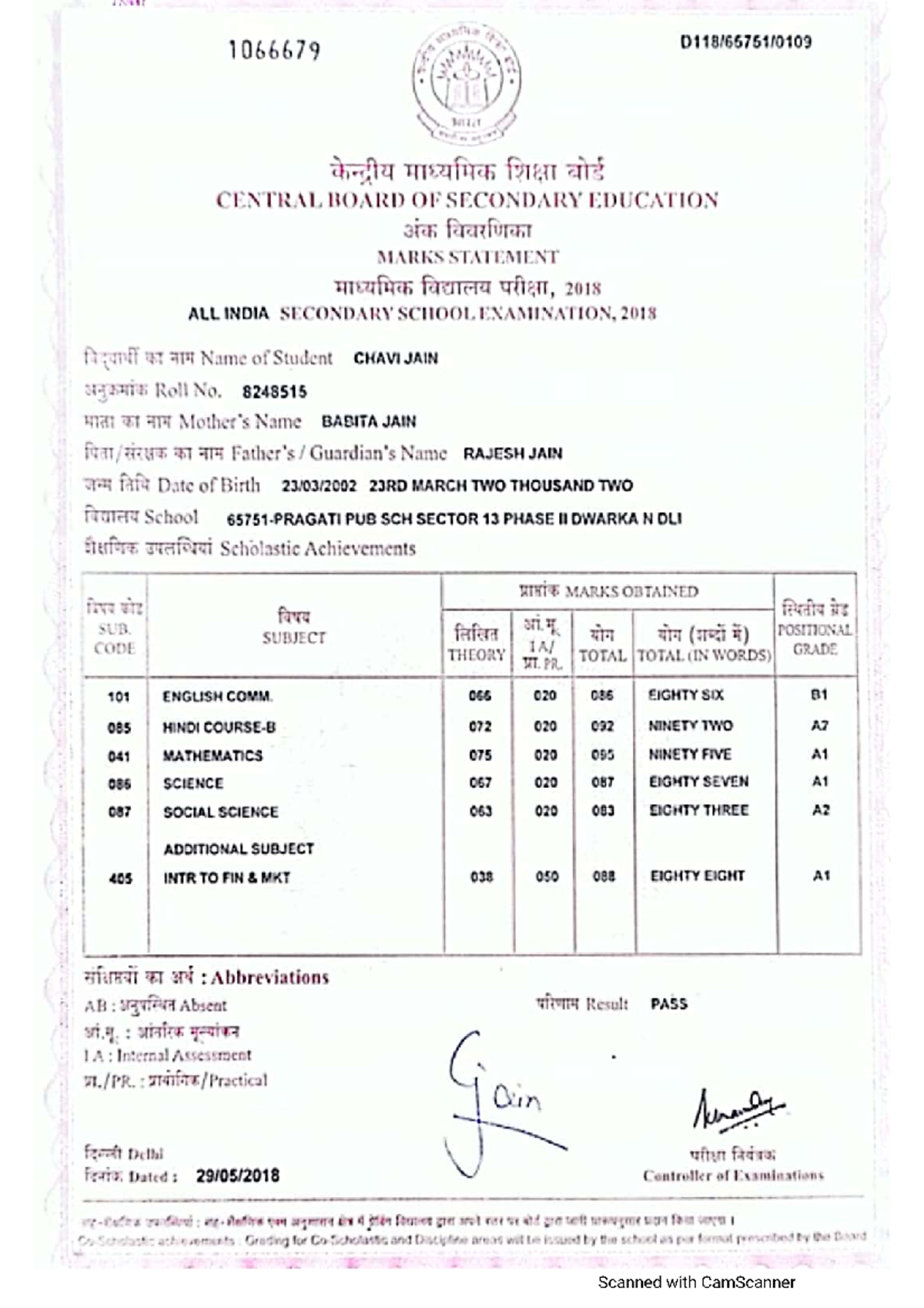 10 Marksheet - Hbuhbjhn - Be B.tech- Bachelor Of Technology. - Studocu