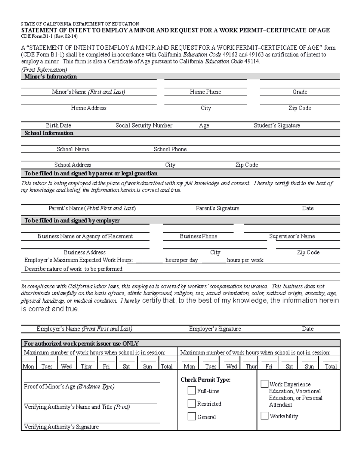 Formb 1-1 - Skskwkwif - STATE OF CALIFORNIA DEPARTMENT OF EDUCATION ...