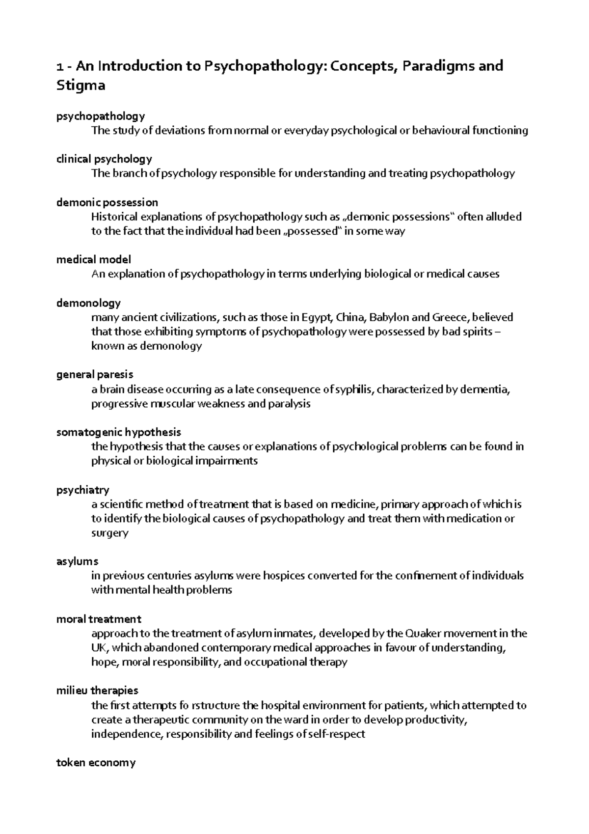 Psychopathology - It ranges from 0 to 1, and the nearer this figure is ...