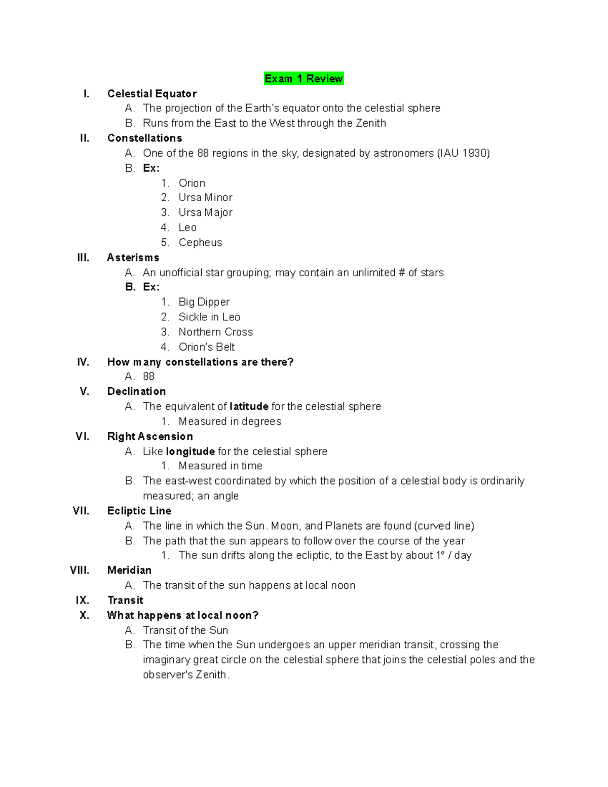 PSCI 21 Exam 1 Review Exam 1 study guide for PSCI 21 Exam 1