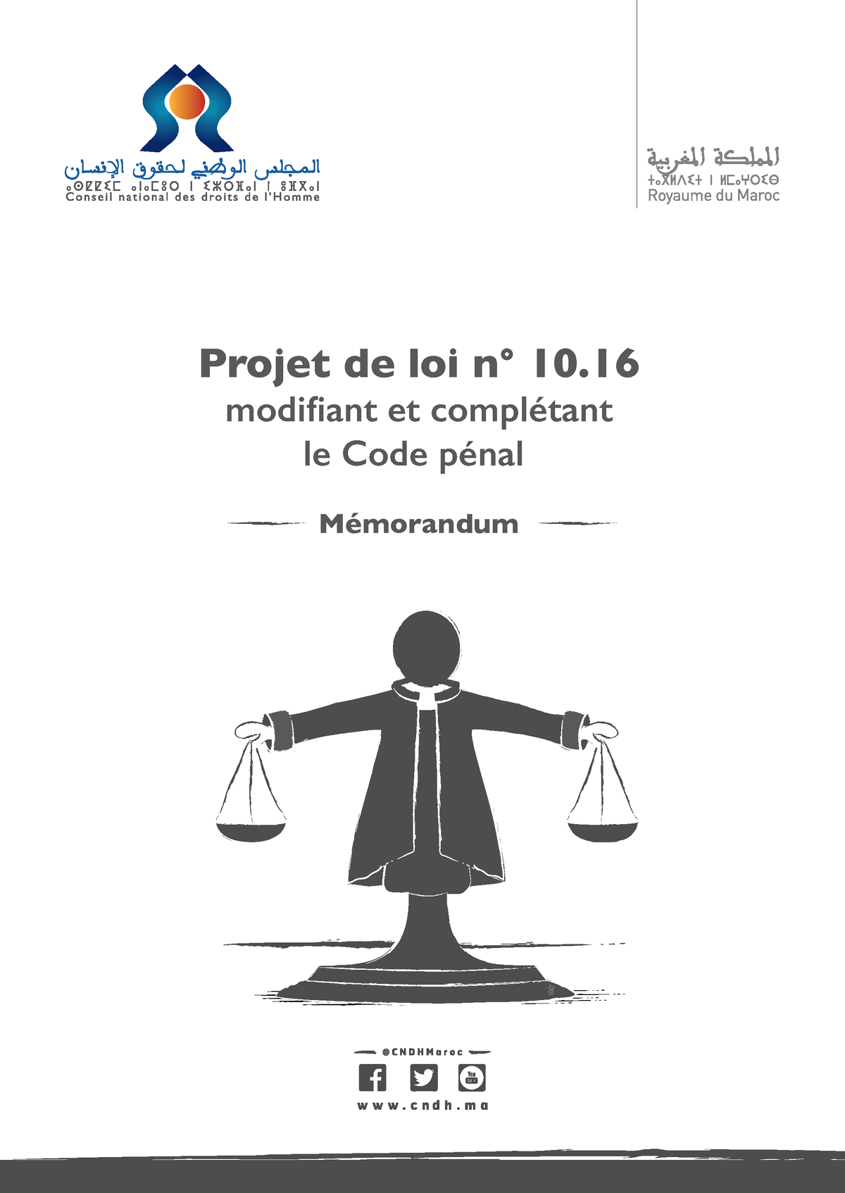 cndh-memo-code-penal-vf-5mai-projet-de-loi-n-10-modifiant-et