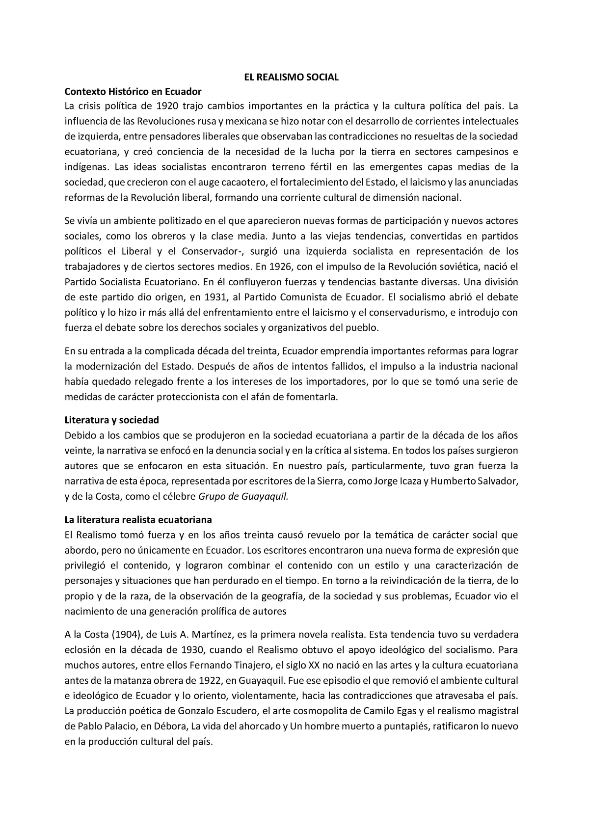 ¿Qué es el realismo social? Características y Tipos - EL REALISMO ...