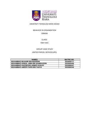 obm260 movie assignment