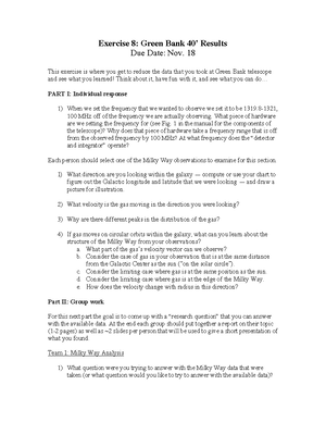 Exercise 4 - CCD Processing - Exercise 4: CCD Processing Due Date: Sept ...