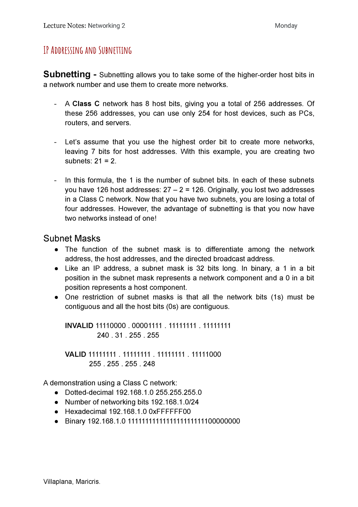 ip-addressing-and-subnetting-week3-lecture-notes-lecture-notes