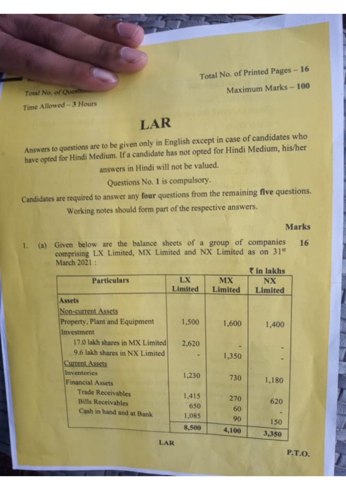 CA Final (New) FR Paper July 21 @CA Study Notes - B.Com Honours - Studocu