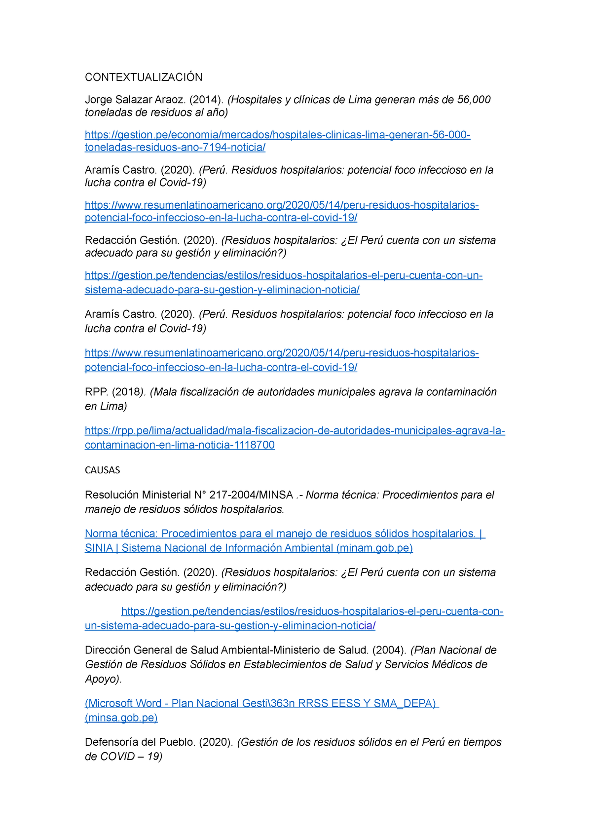 archives of medical research referencias bibliograficas