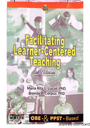 Module 1 Metacognition - Facilitating Learner-Centered Teaching - Studocu