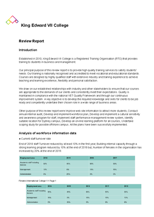 Workforce Briefing Report - Workforce Briefing Report Introduction King ...