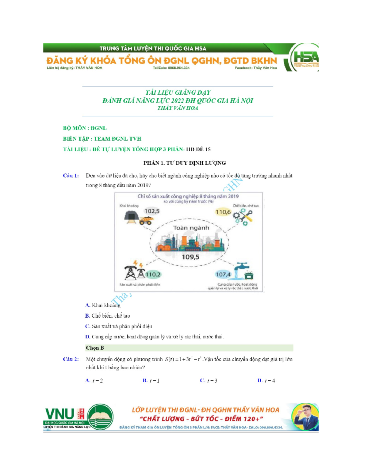 đề4 - đề thi đgnl 2k4 - Tính toán khoa học - Studocu