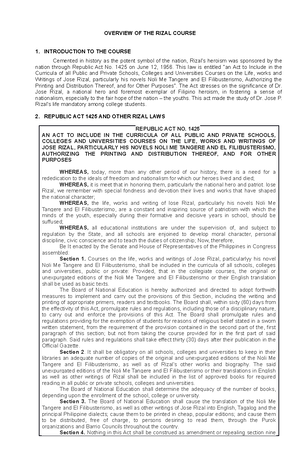 THE LIFE AND Works OF Rizal IM4B - RIZAL’S LIFE: HIGHER EDUCATION AND ...