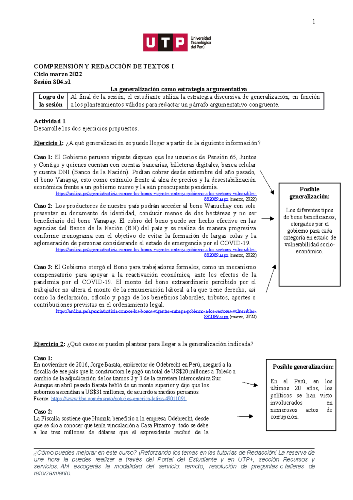 S04 S1 La Generalización Práctica En Grupo Marzo 2022 1