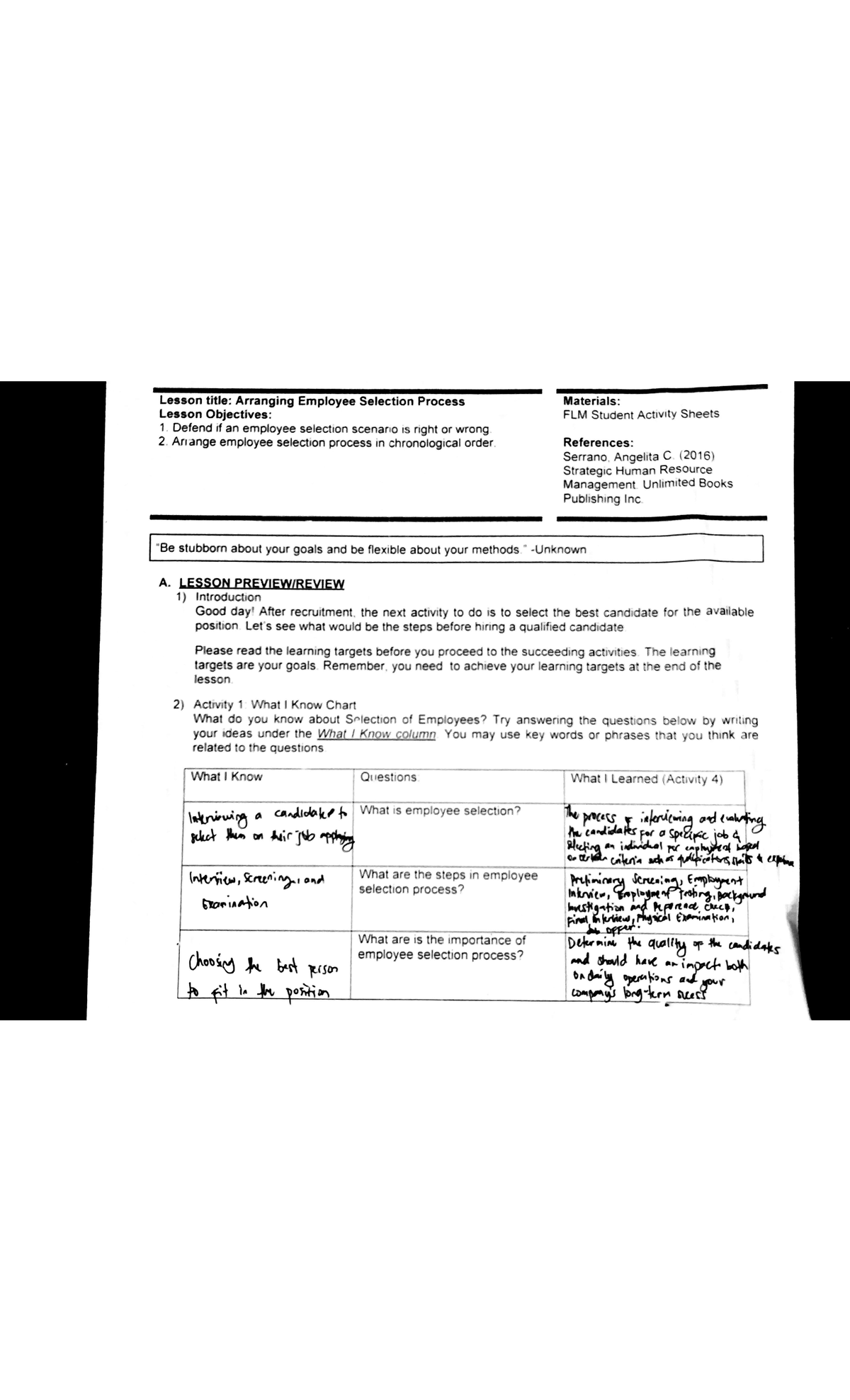 employee-selection-process-lecture-financial-management-studocu