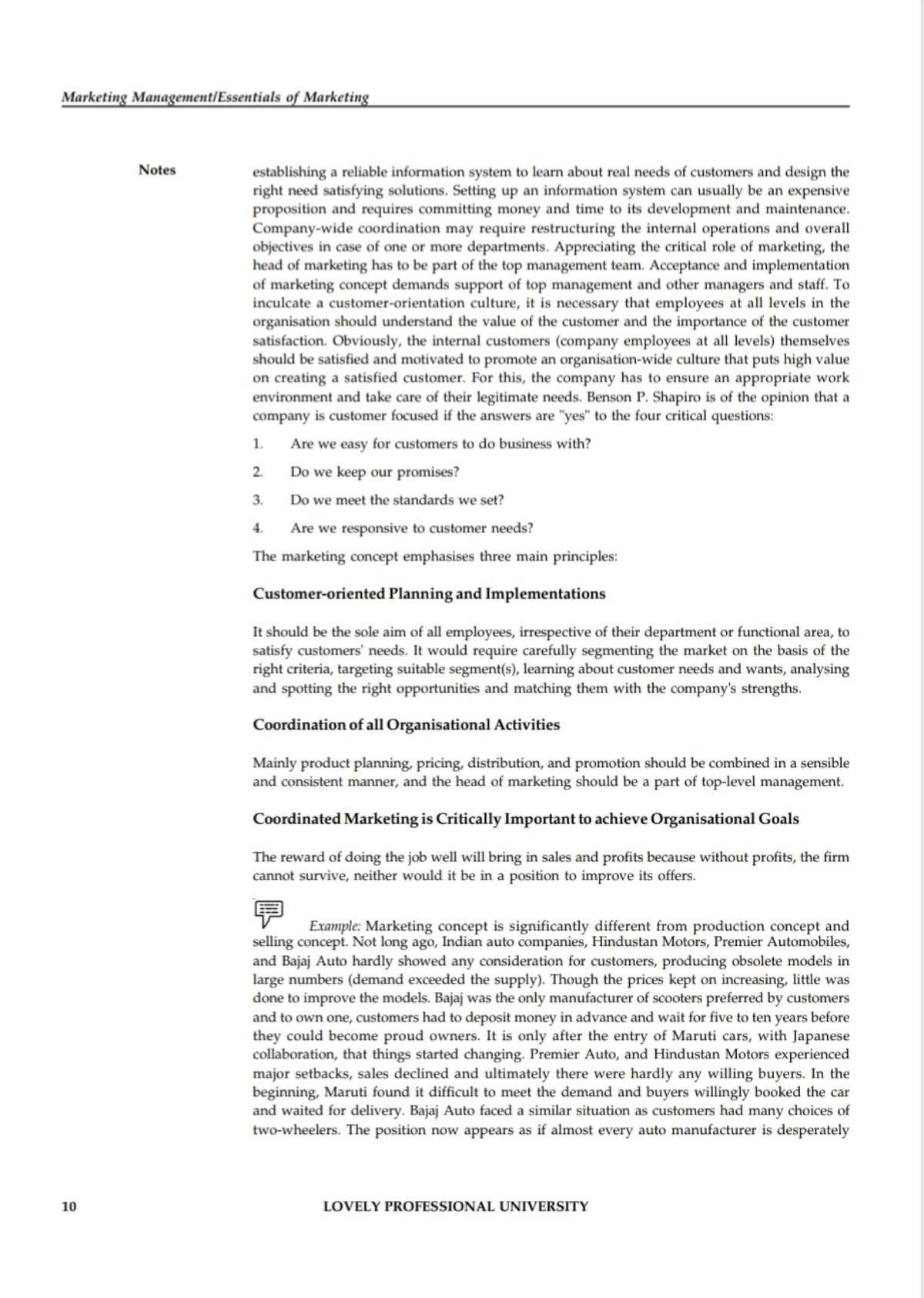 Page 10 - It's lecture note - Marketing Management - Studocu