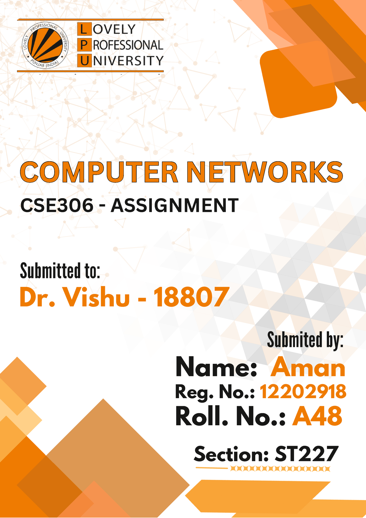 computer networks assignment