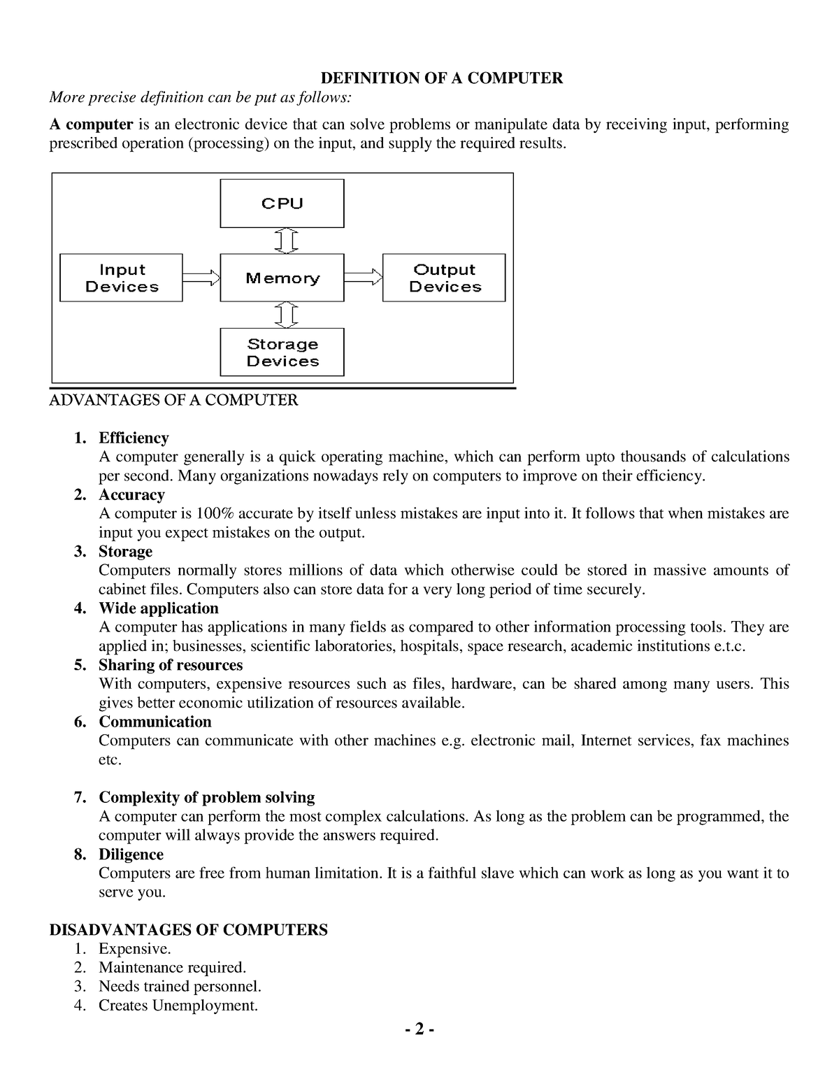 introduction-to-ict-ict-definition-of-a-computer-more-precise