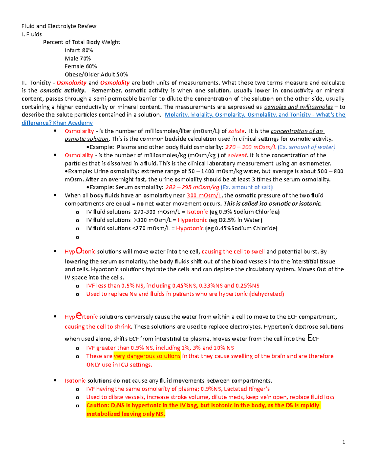 Fluid++Electrolytes Know about fluids and electrolytes as part of
