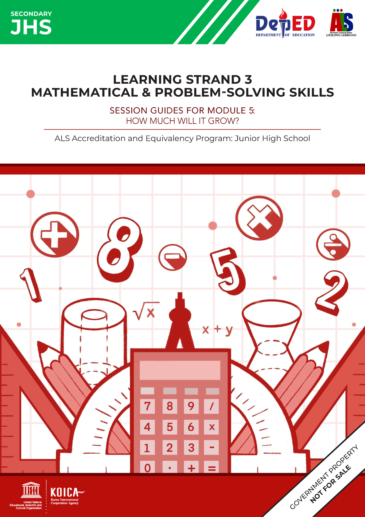 learning strand 3 mathematical and problem solving skills pdf