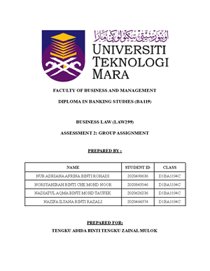 Individual assignment CTU351 - MARKAH Struktur penulisan Kefahaman dan ...
