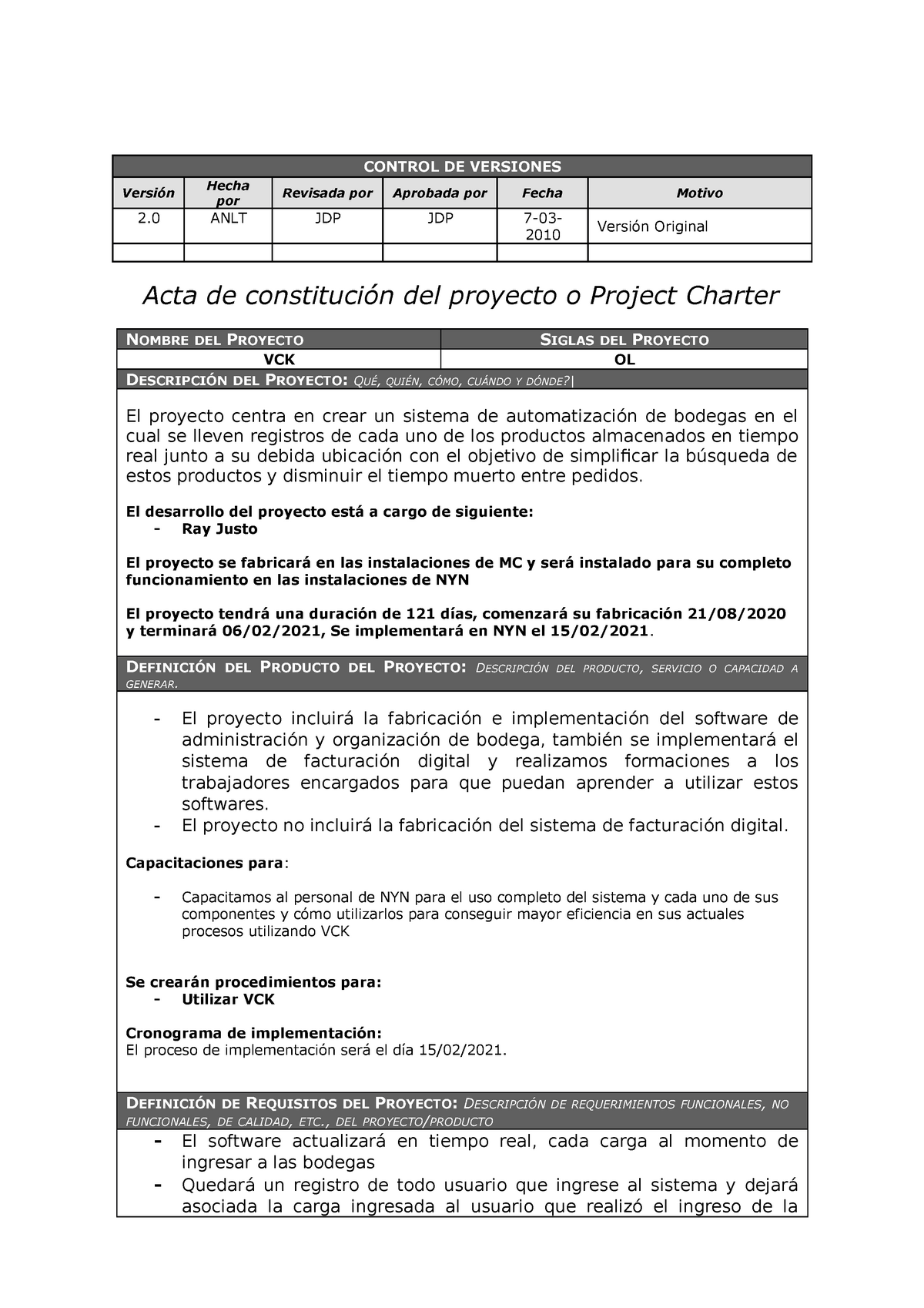 Plantilla Acta De Constitucion 1959