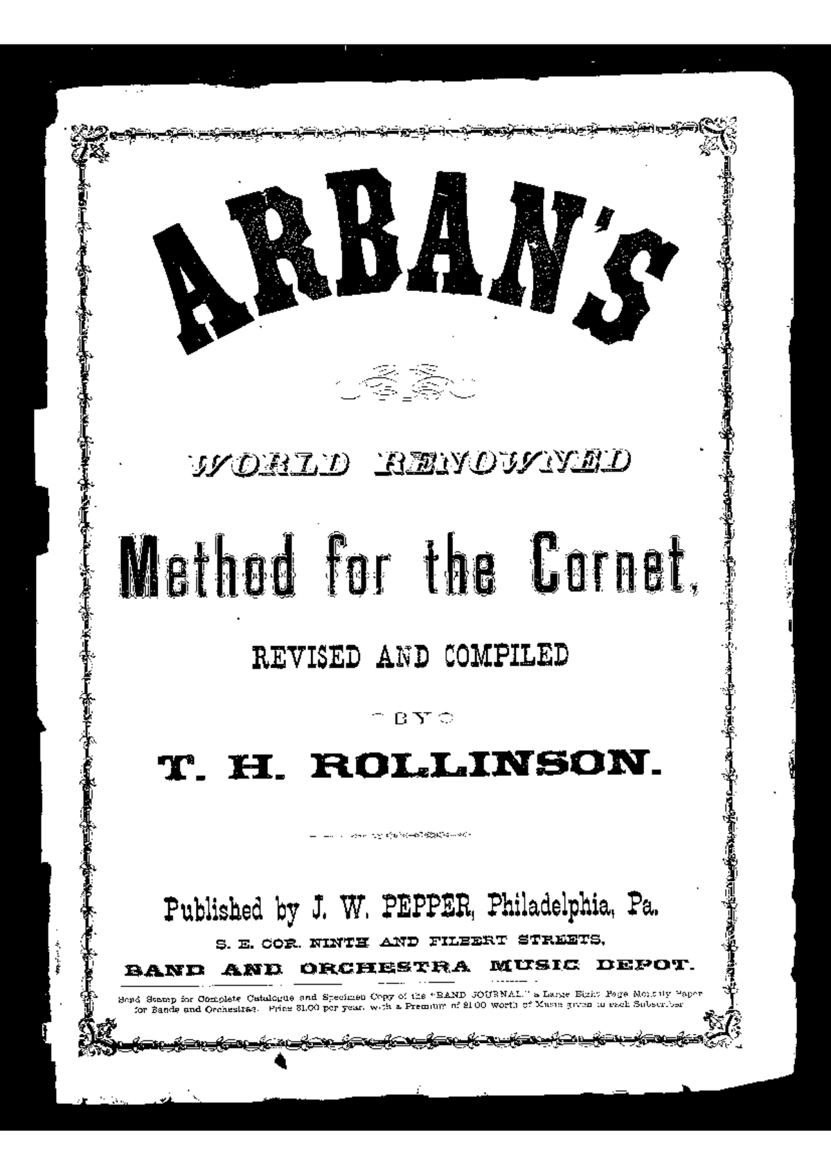 Complete Book - 243t234t234t - WORLD RENOWNED Method for the Cornet ...