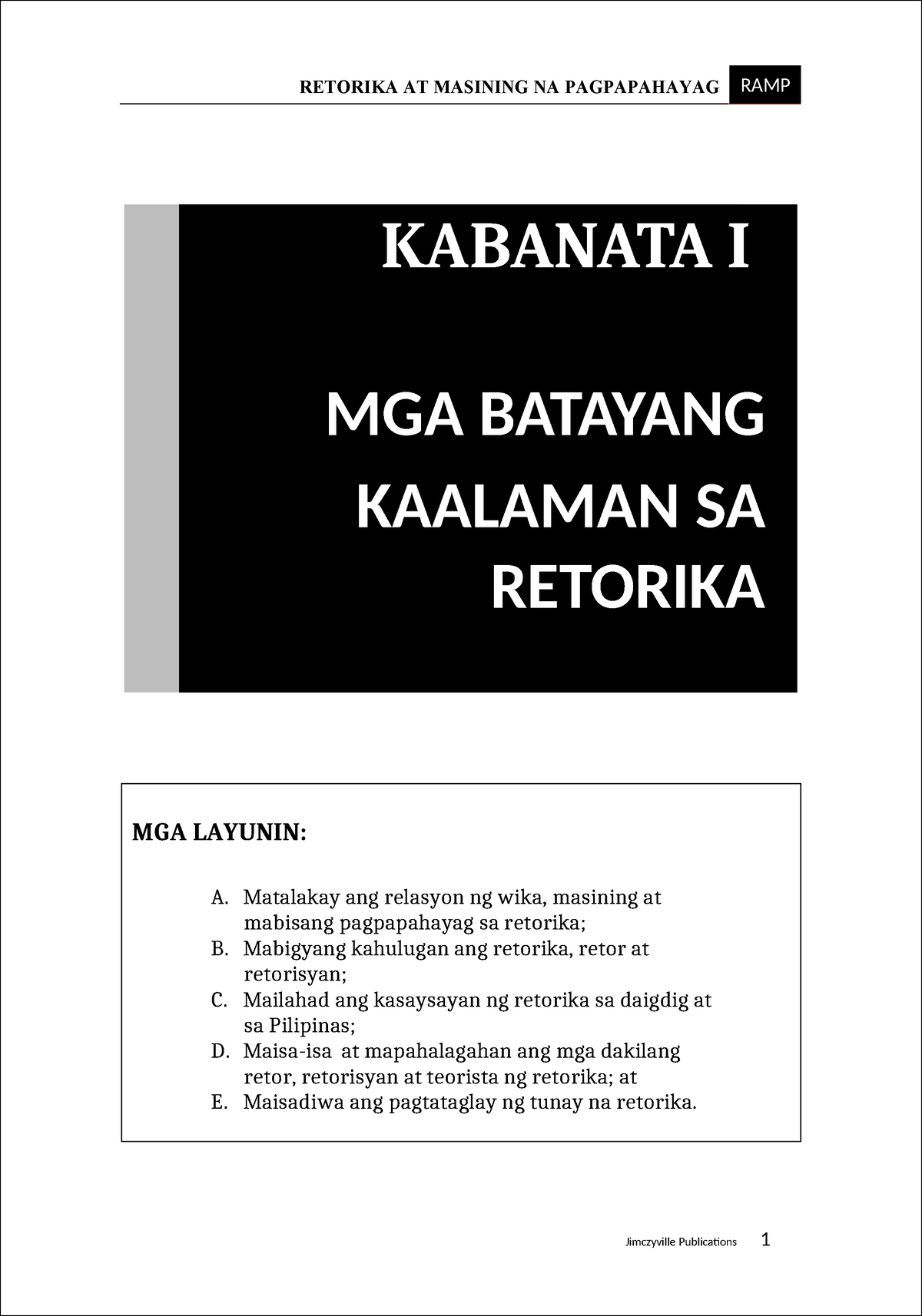 Inbound 9116232681214192340 - KABANATA I MGA BATAYANG KAALAMAN SA ...