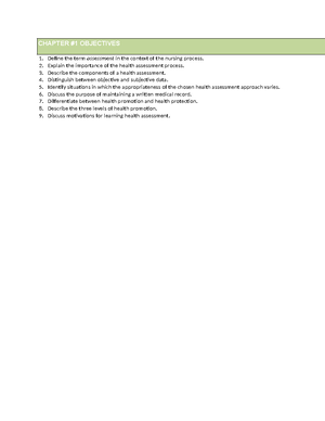 Study Habits Self Reflection- In class - Study Habits Self-Assessment ...