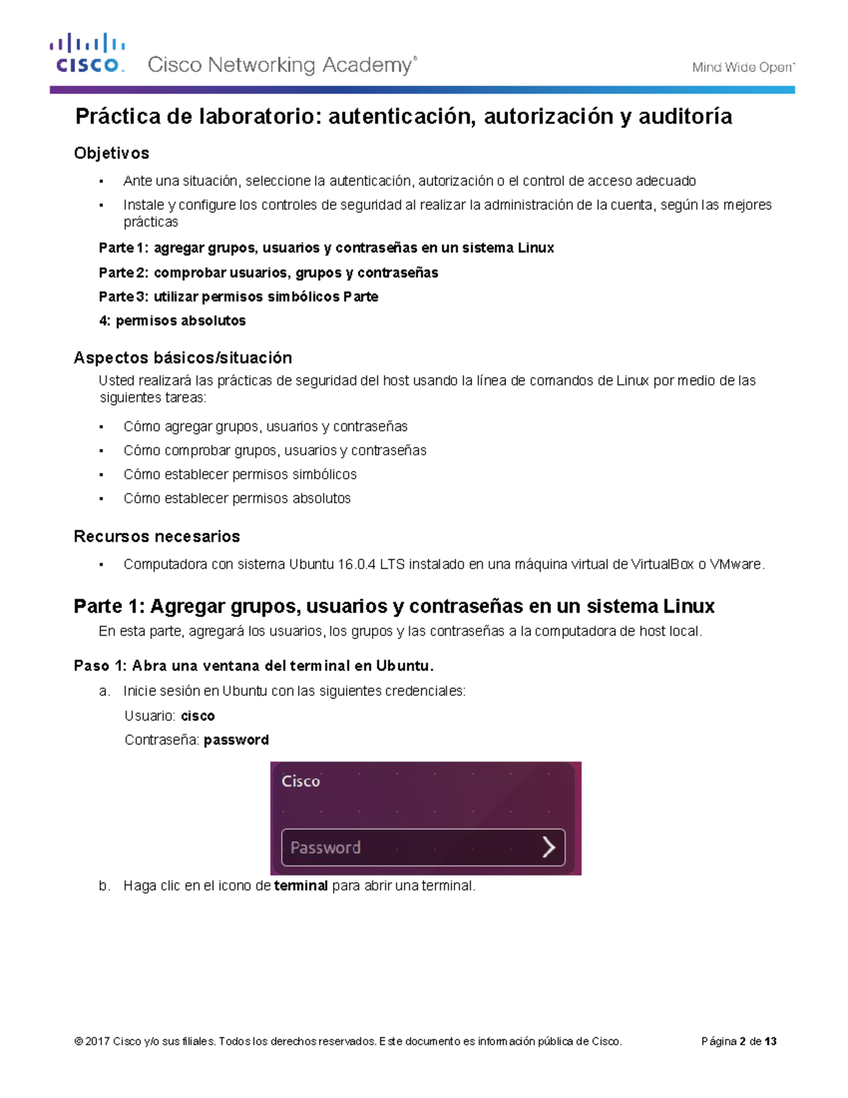 2.5.2.5 Lab - Authentication Authorization Accounting HIVM - Práctica ...