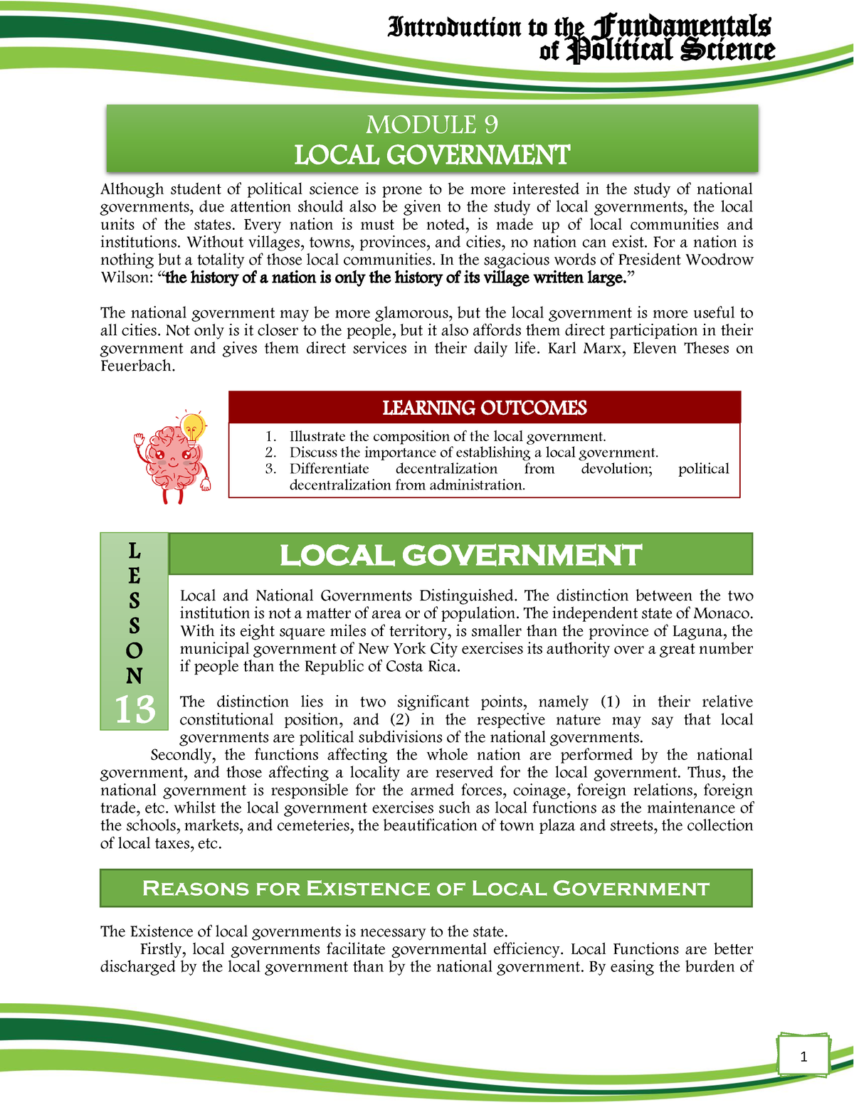 local government research paper