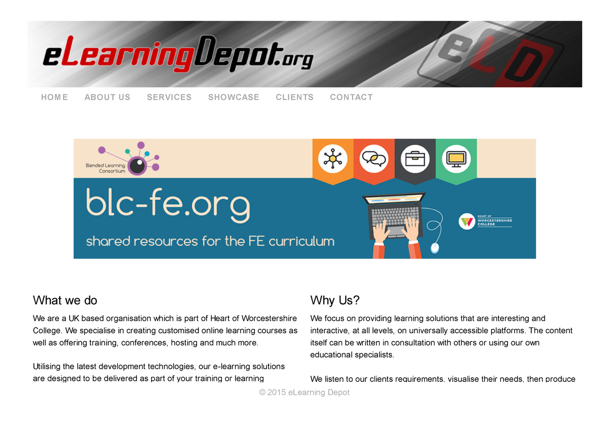 E Learning Depot - Customised Online Learning, Moodle Hosting, Training ...