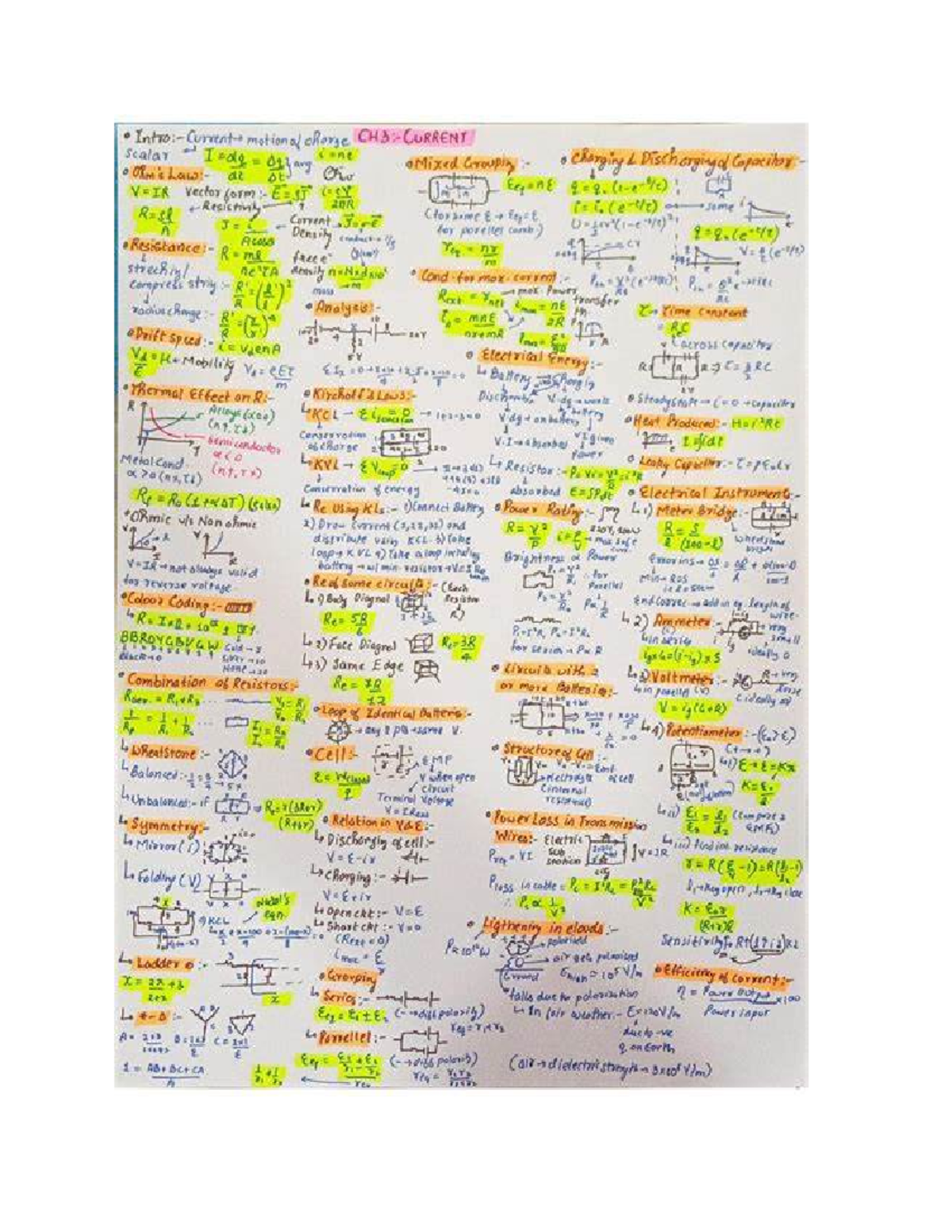 physics notes imp - Studocu