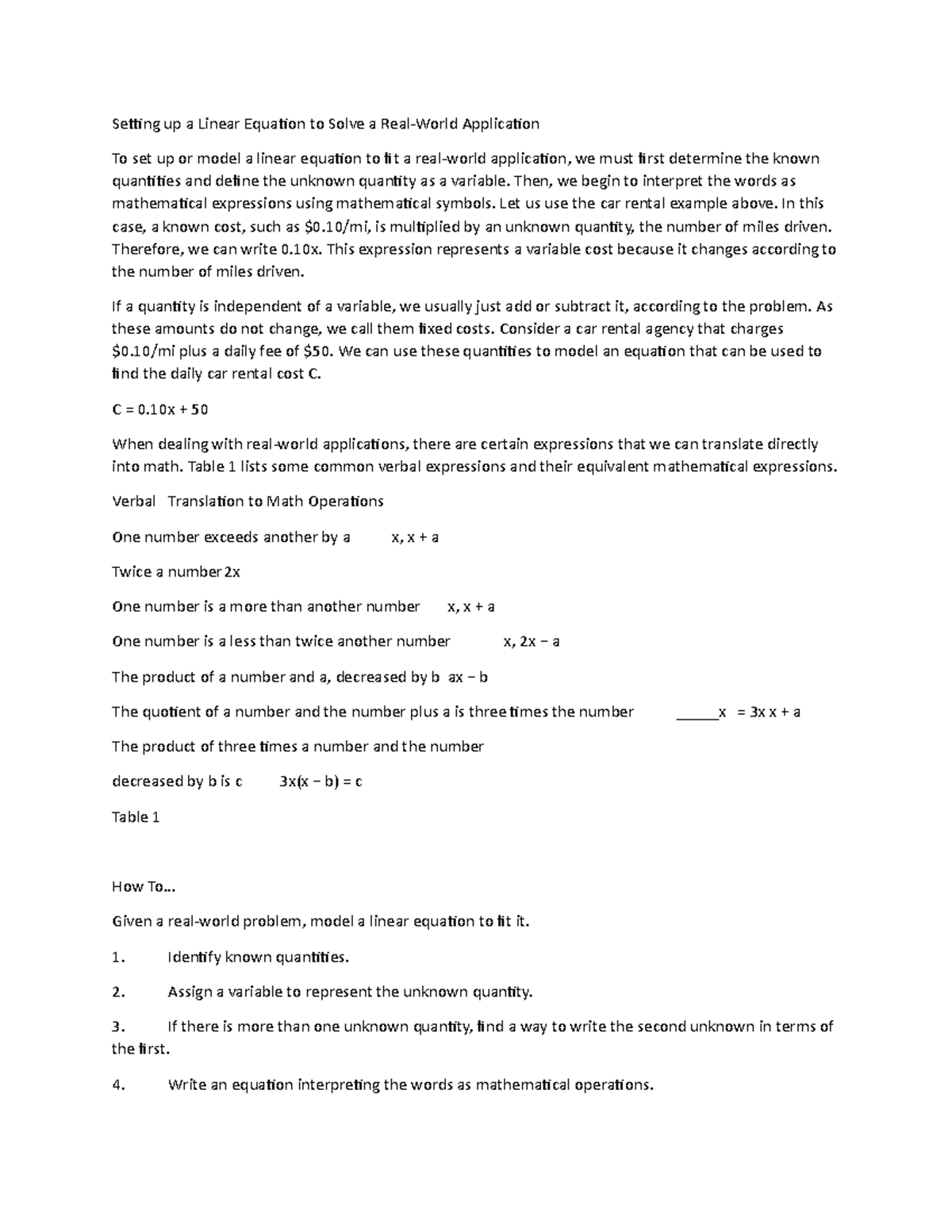 setting-up-a-linear-equation-to-solve-a-real-world-application