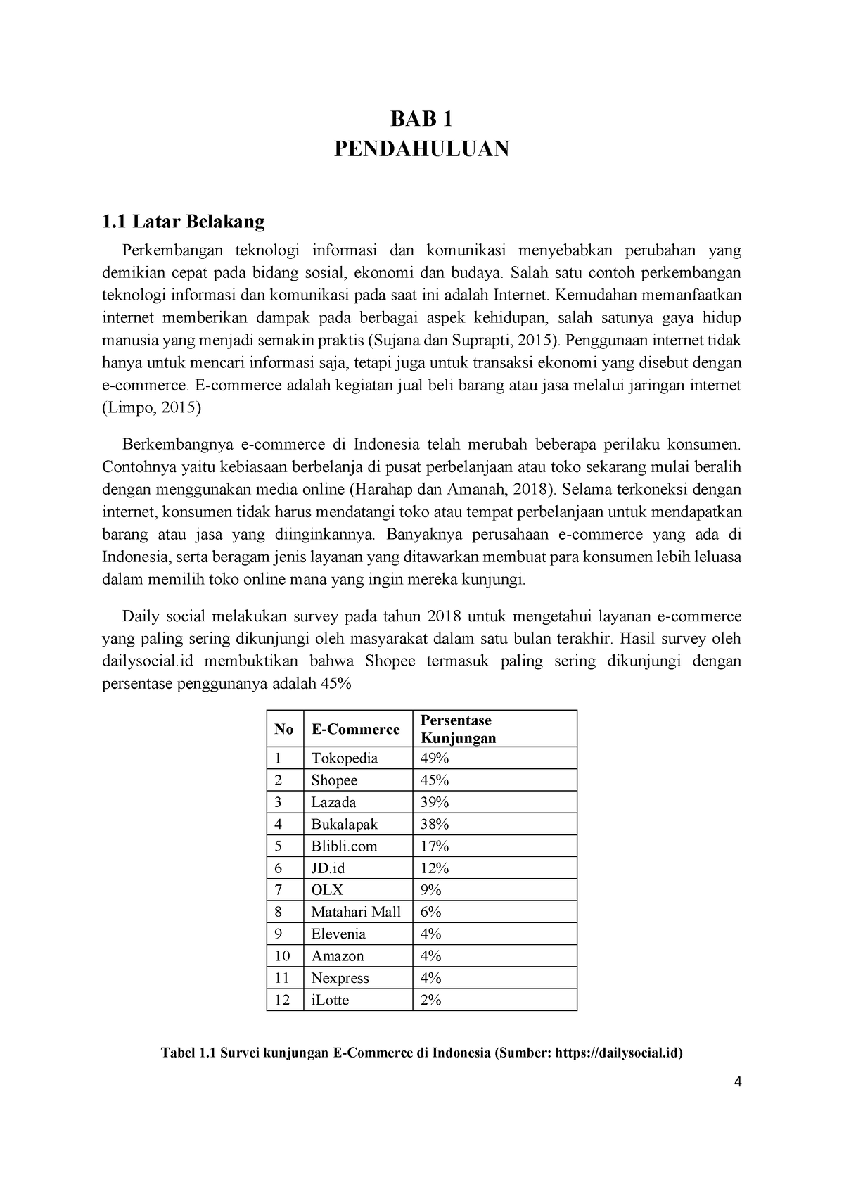 Bab 1 - Pendahuluan - 4 BAB 1 PENDAHULUAN 1 Latar Belakang Perkembangan ...