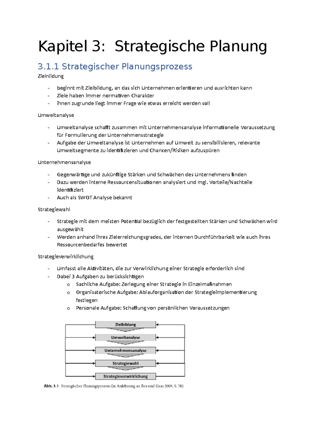 Kapitel 3 BWL Buch - Zusammenfassung Einführung In Die ...