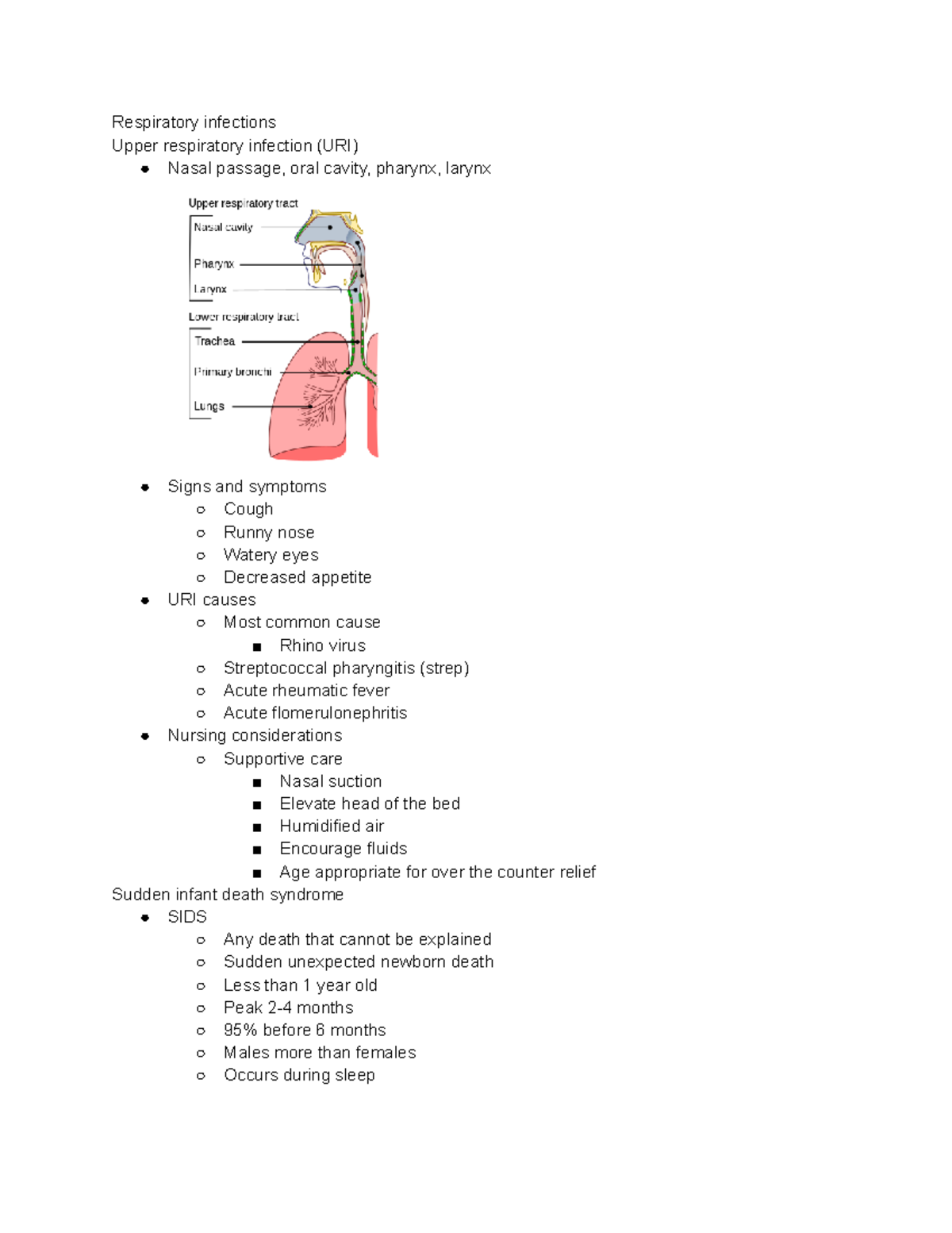 Respiratory infections - Most children who wheeze prior to first ...