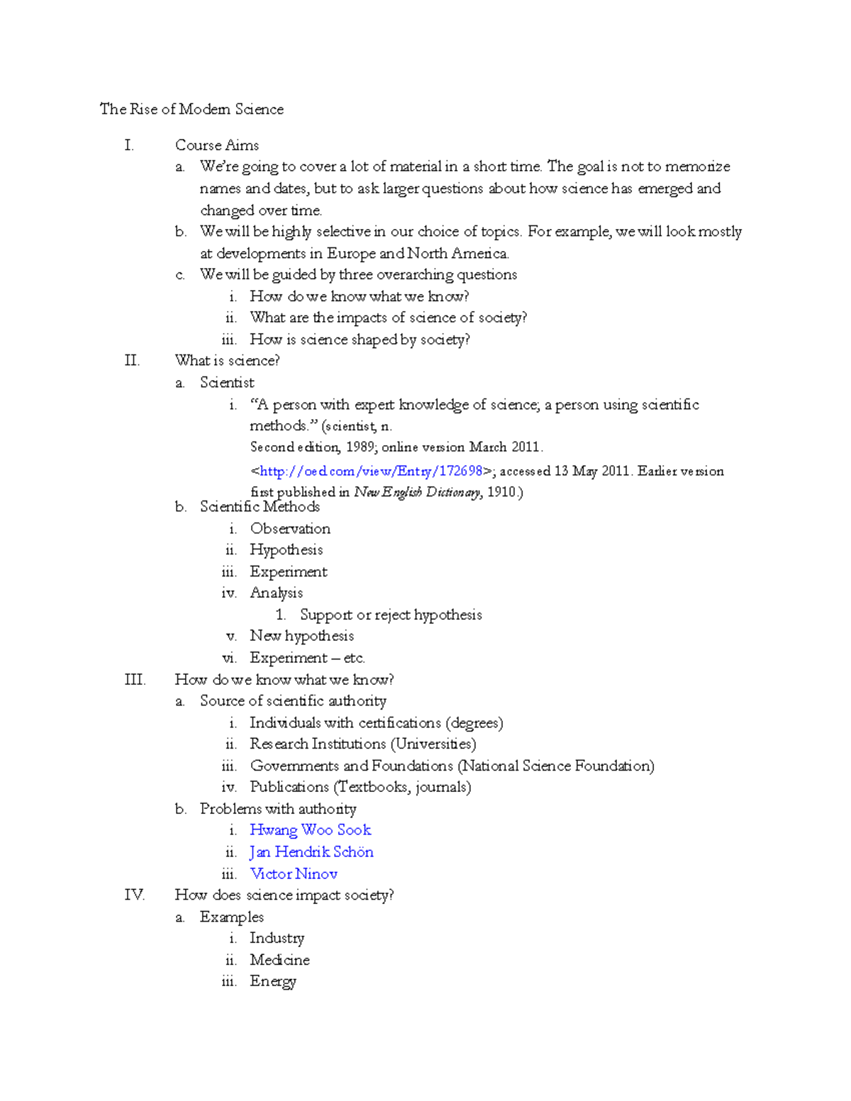 lecture-note-week-1-the-rise-of-modern-science-i-ii-course-aims-a