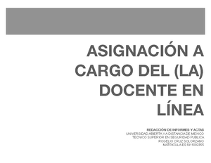 M4 U1 S1 MAAS - Son Las Actividades Resueltas En La Sesión 1 - UNADM ...