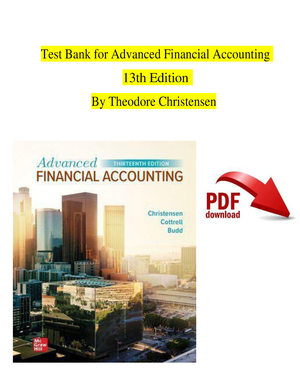 Solution Manual FOR Intermediate Accounting IFRS 4th Edition By Donald ...