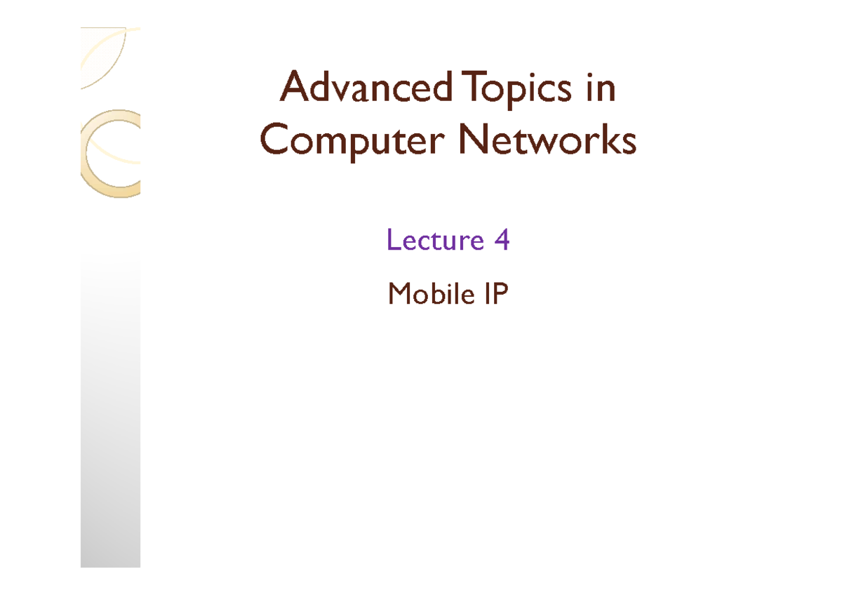 L4 Mobile Protocol in version 4 Studocu