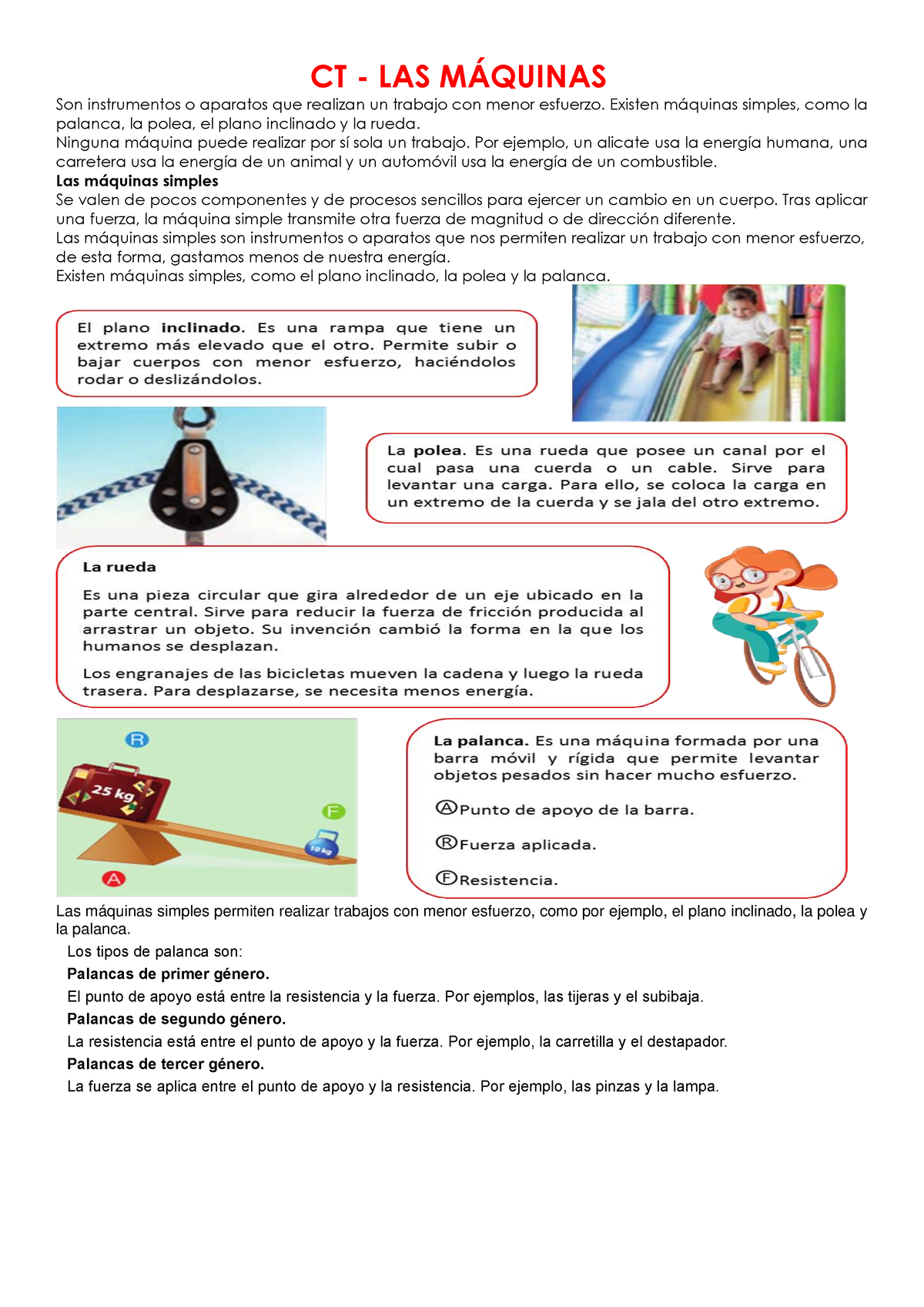 6° Grado - Actividad DEL 08 DE Noviembre - Anexo - CT - LAS M¡QUINAS ...