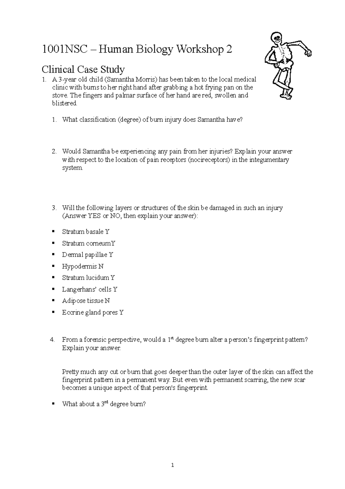 1001NSC human biology 2 1001NSC Human Biology 2