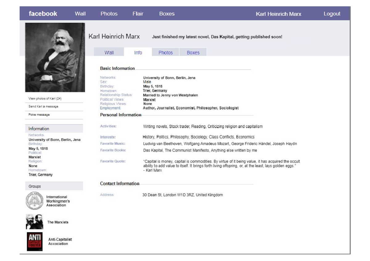 Facebook assignment - Nikolas Tam - Anglais - Studocu