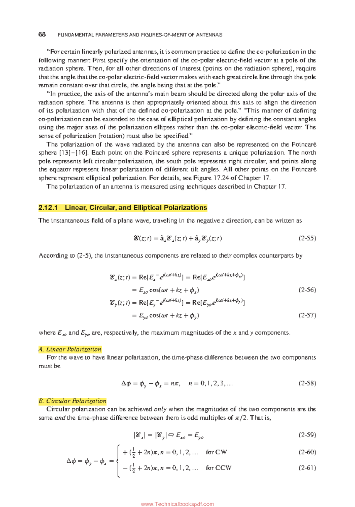 Antenna Theory Analysis and Design Fourth Edition by Constantine A
