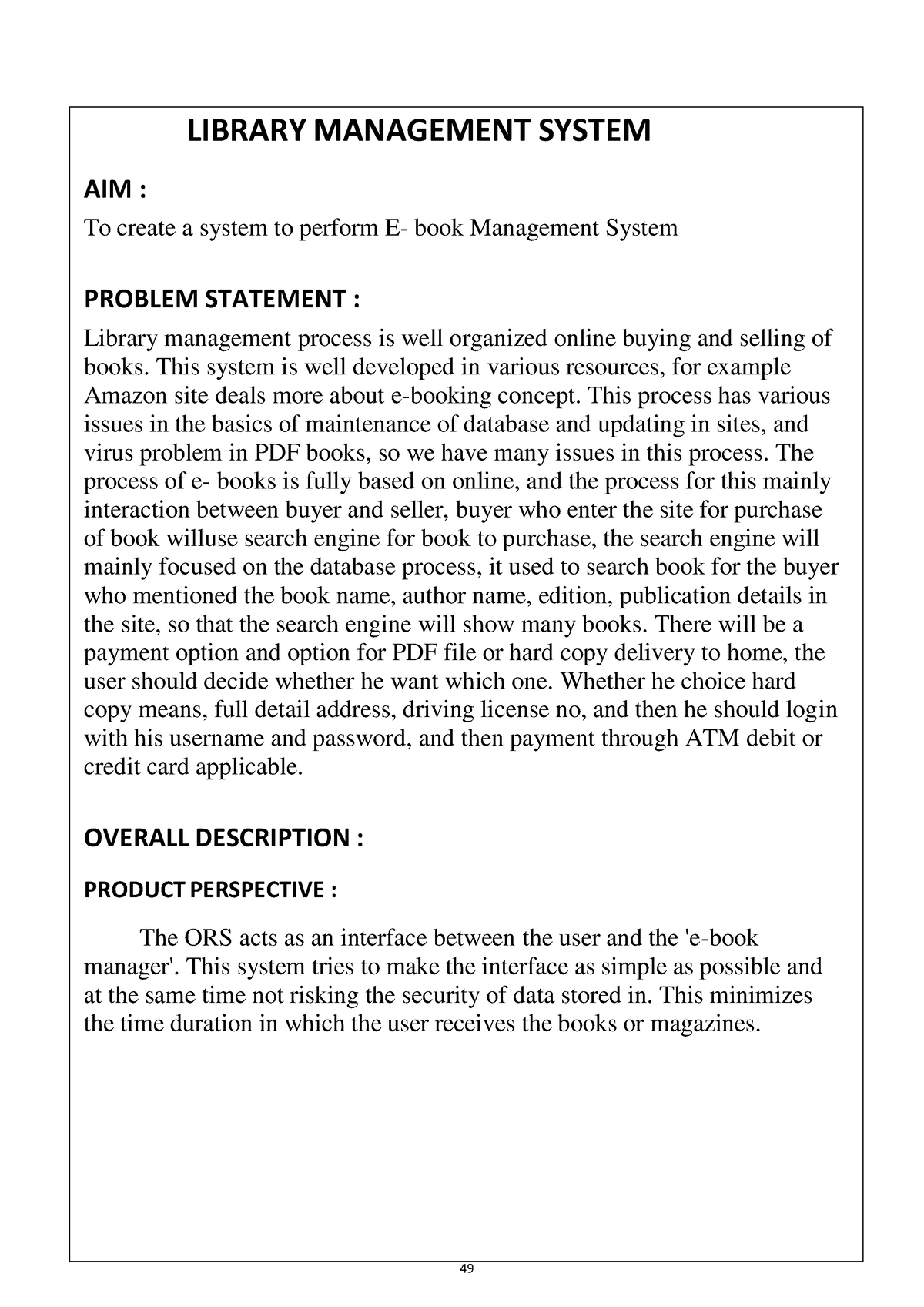 assignment library management system