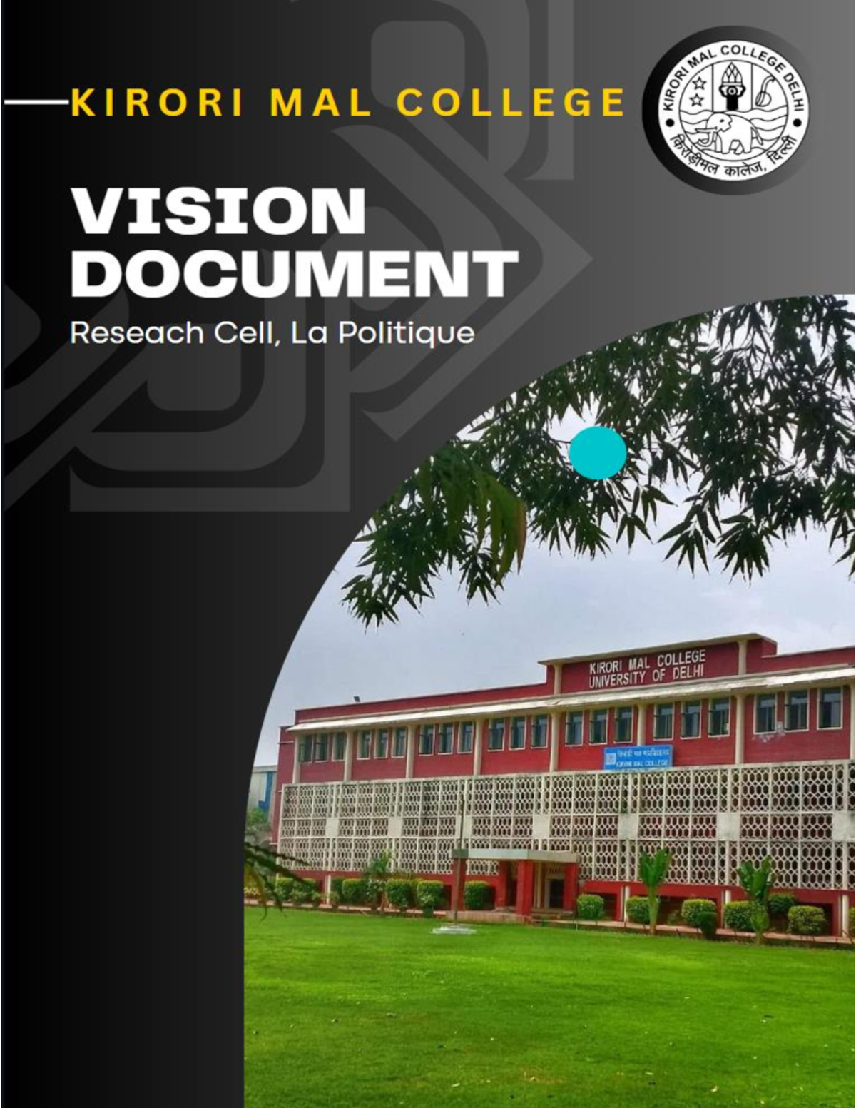 Vision doc - Summary Political science - DOCUMENT Plans envisioned for ...