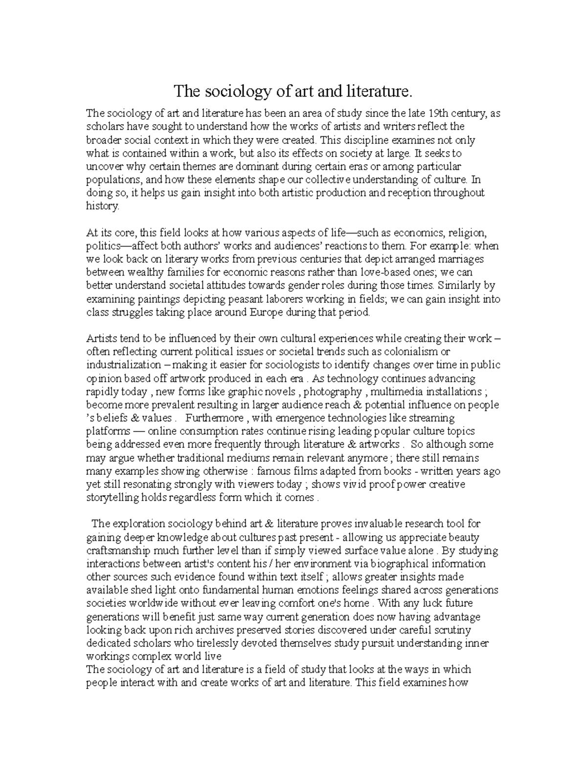 introductory-sociology-the-sociology-of-art-and-literature-the