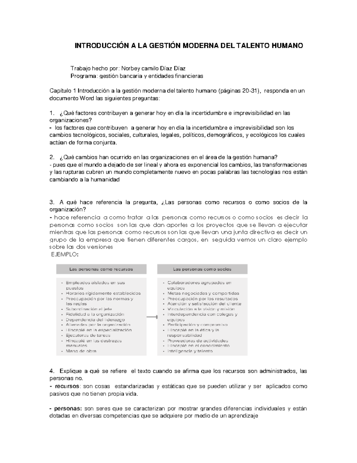 Introducción A LA Gestión Moderna DEL Talento Humano - INTRODUCCIÓN A ...