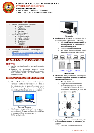 Computer-System - LIE - Computer System -Is a collection of related ...
