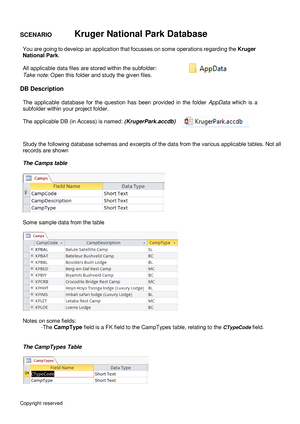 TPG201T S1 2020 DB Step By Step Examples P1 5 Combined - TPG201T – C++ ...