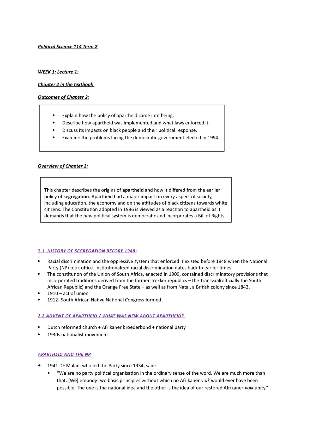 research paper outline political science